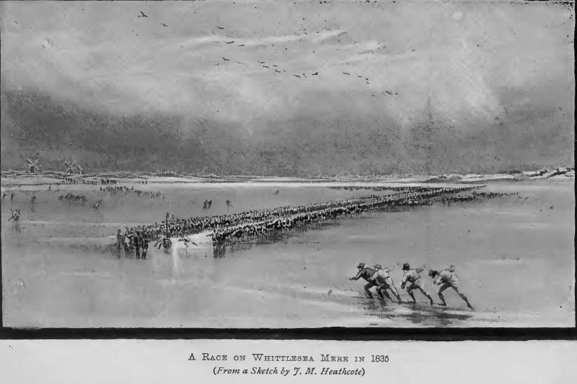 A Race on Whittlesea Mere in 1835